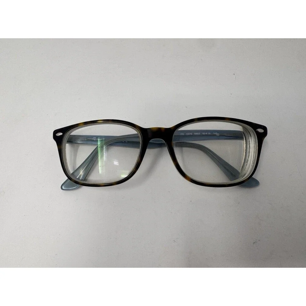 Ray-Ban RB5375 Eyeglass Frames Only 53-18-145 Tortoise Blue 5883